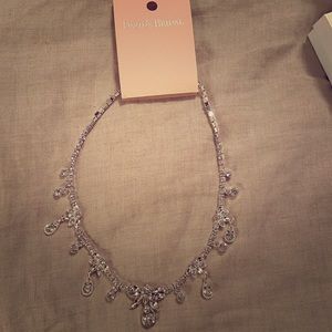 Davis’s Bridal Crystal Dangle Drop Necklace
